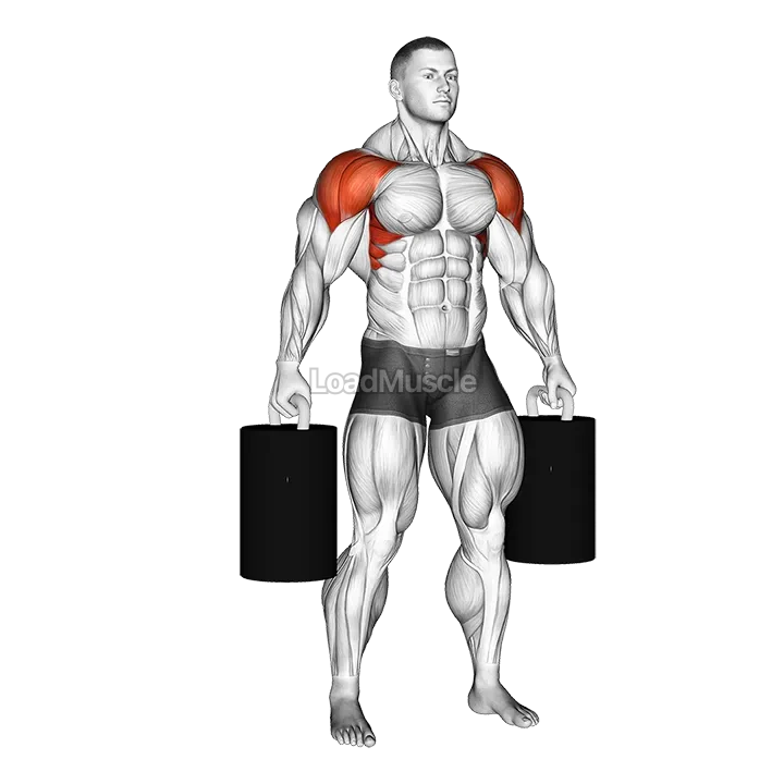 StrongMan Crucifix Hold demonstration