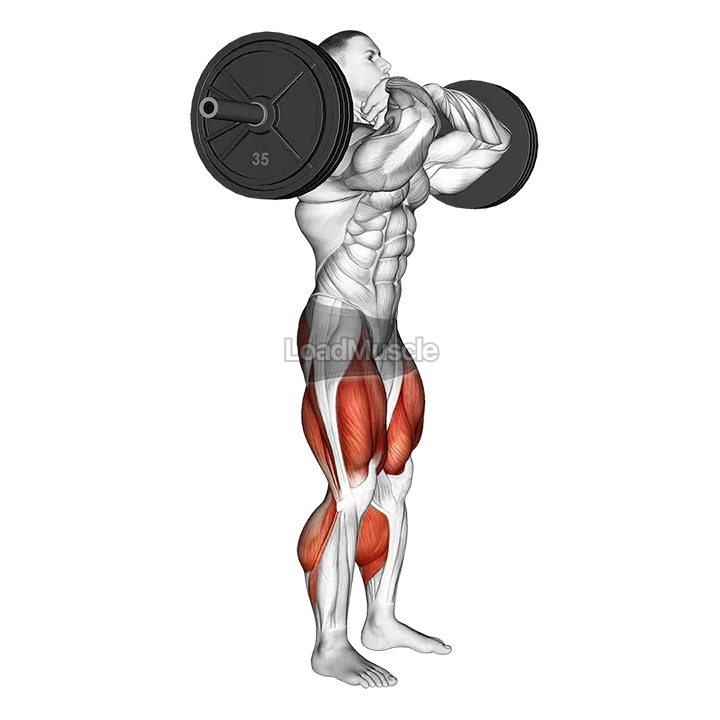 StrongMan Front Chest Squat demonstration