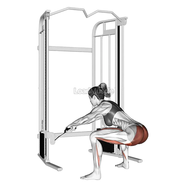 Cable Standing Hip Thrust demonstration