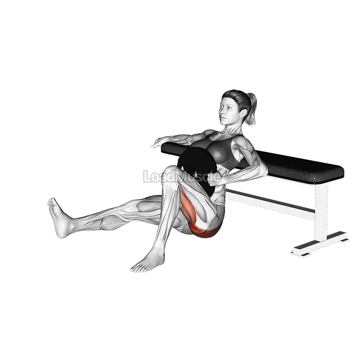 Weighted Hip Thrusts demonstration