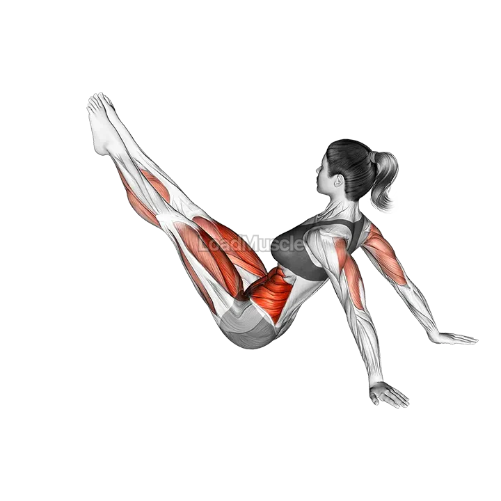 Hip Twist Supported Arms demonstration