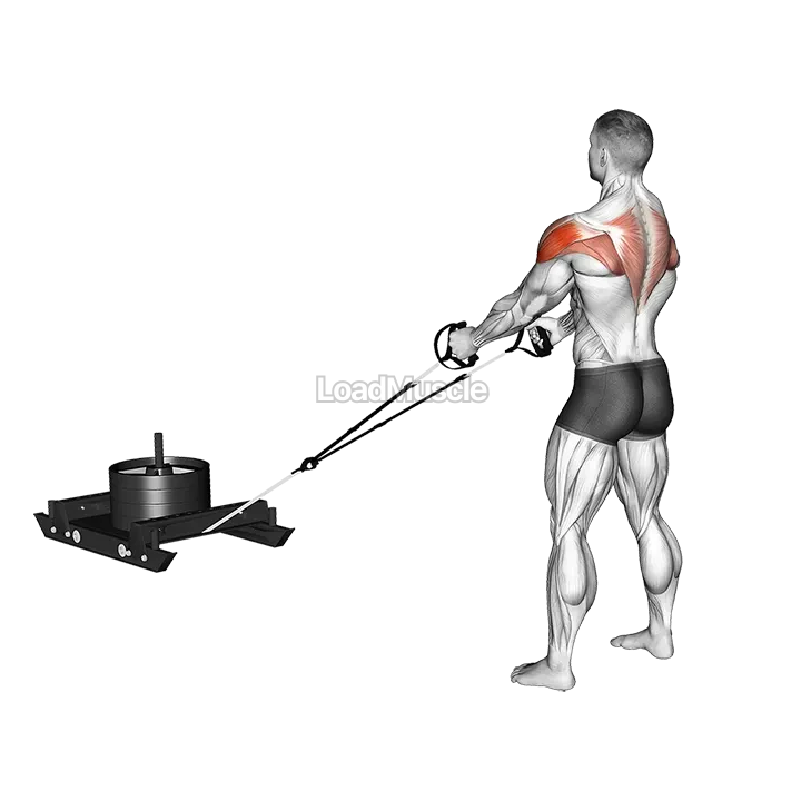 Power Sled Rear Fly demonstration