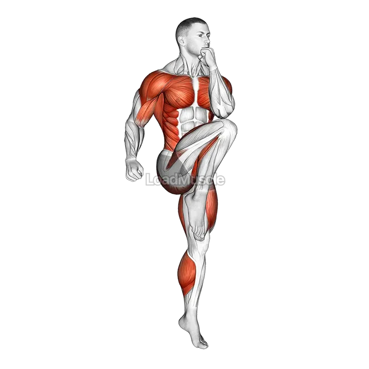 High Knee Skips demonstration