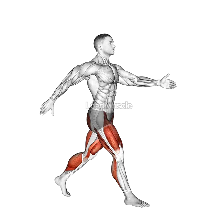 Scissor Jumps demonstration