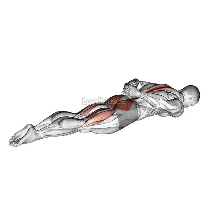 Prone Cobra Hands Interlocked demonstration