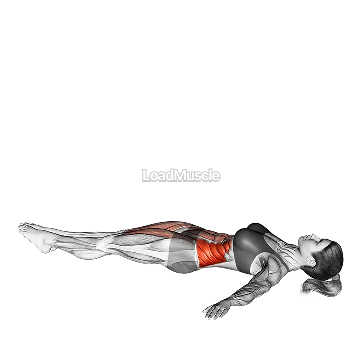 Lying Leg Raise to Side demonstration