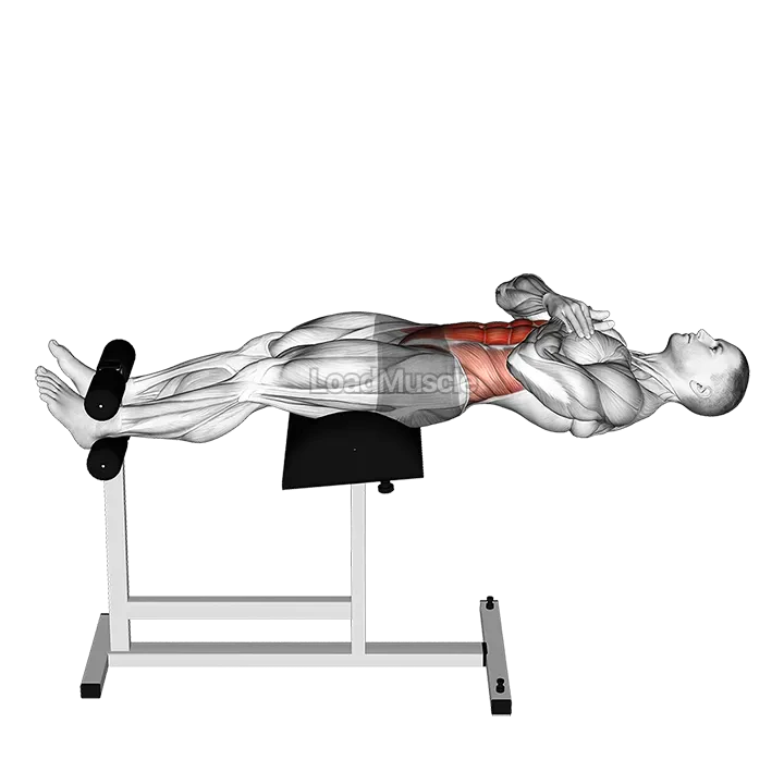 Roman Chair Sit Up demonstration