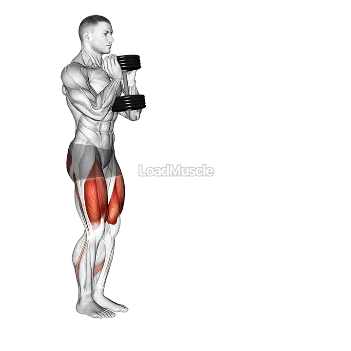 Dumbbell Lunge demonstration