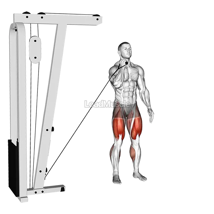Cable Lateral Lunge demonstration