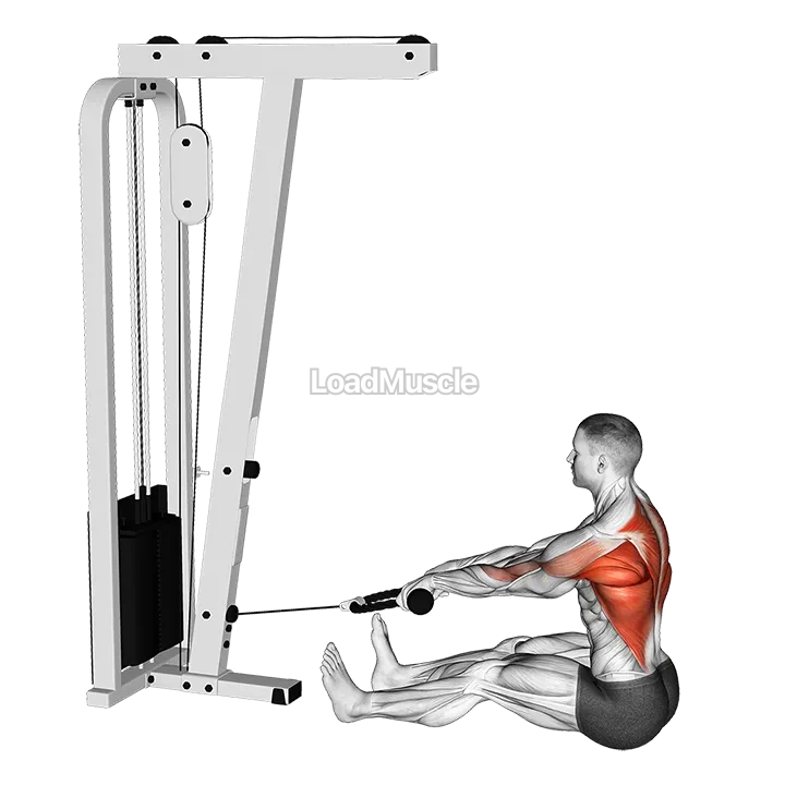 Cable Seated on Floor Row with Rope demonstration