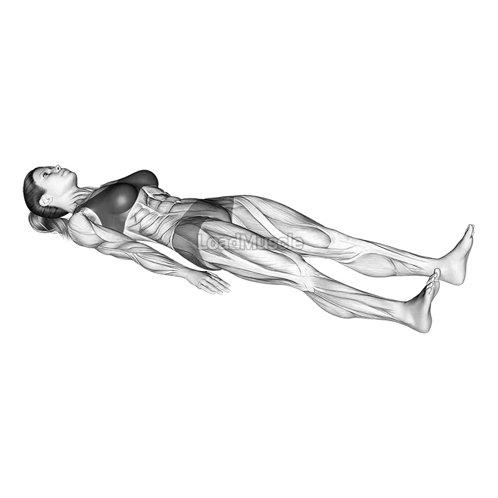 Lying Glute Squeeze demonstration