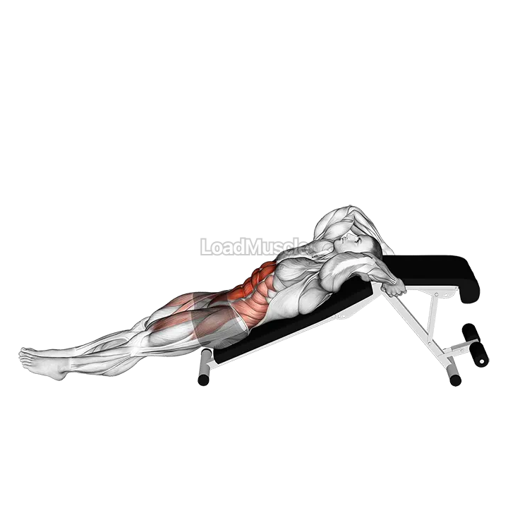 Decline Leg Hip Raise demonstration