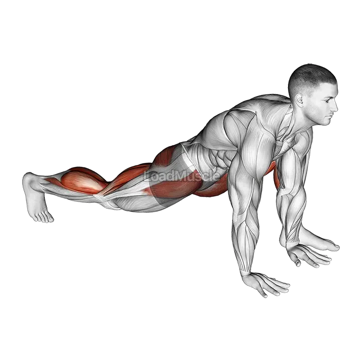 Warming-up in Lunge (four) demonstration