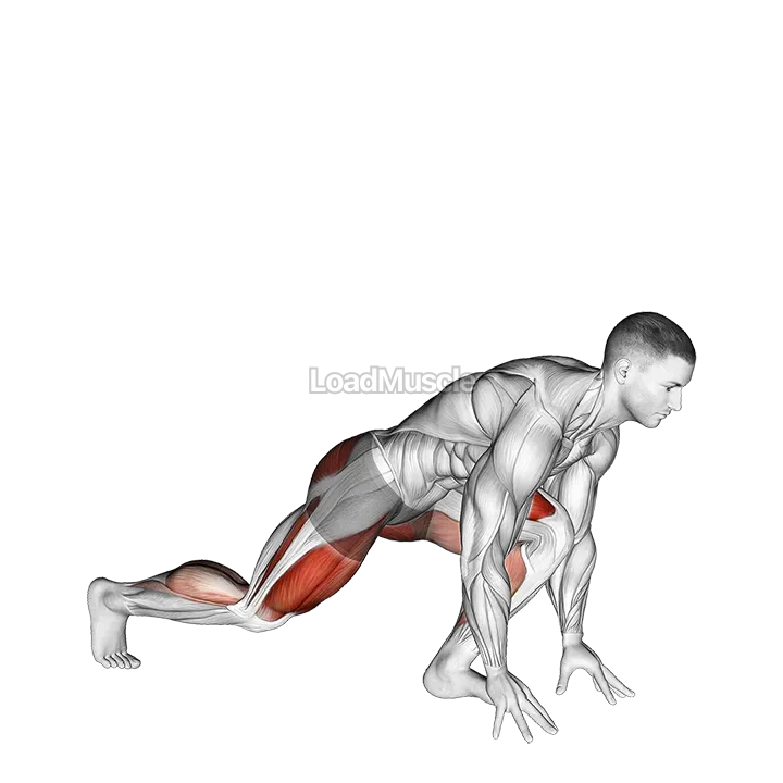 Split Sprinter Low Lunge demonstration