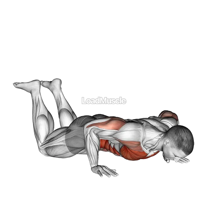 Kneeling Rotational Push Up demonstration