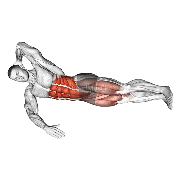 Oblique V up on Floor demonstration