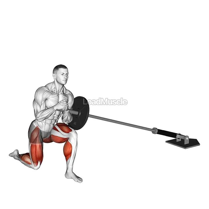 Landmine Stand Up High Knee demonstration