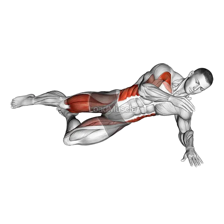 Side Bridge with Arm Leg Swing demonstration