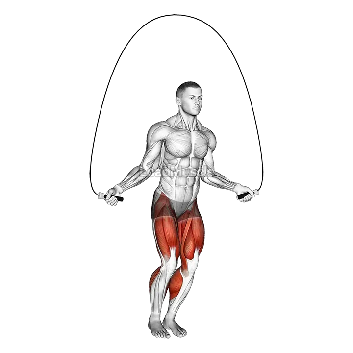 Side to Side Jump Rope demonstration