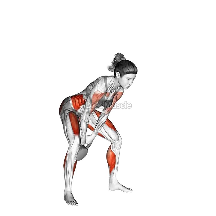 Kettlebell Overhand Grip Swing demonstration