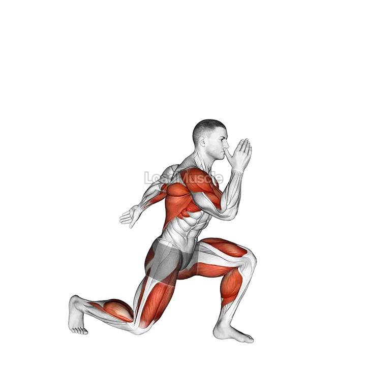 Cardio Lunge demonstration