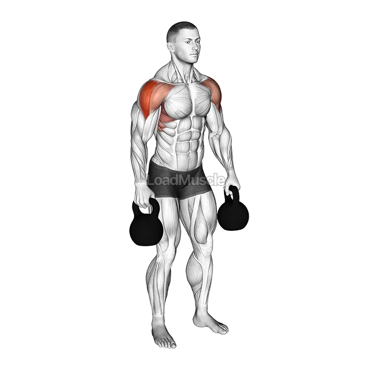 Kettlebell Lateral Raise demonstration