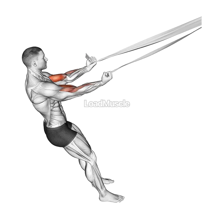 Biceps Curl with Bed Sheet demonstration