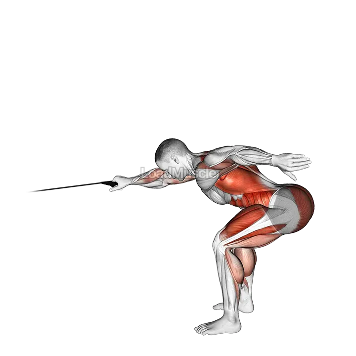 Band Deadlift with Single Arm Row demonstration