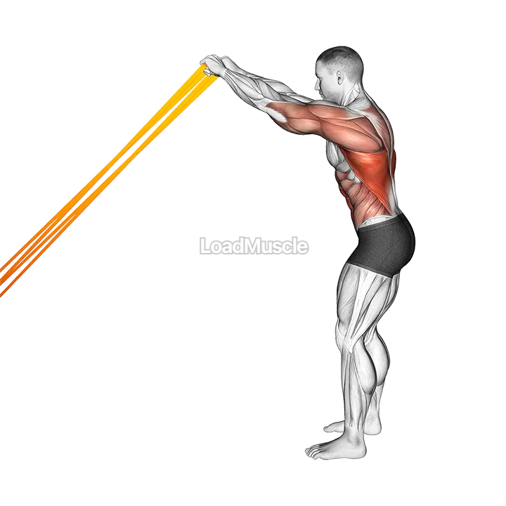 Resistance Band Skier demonstration