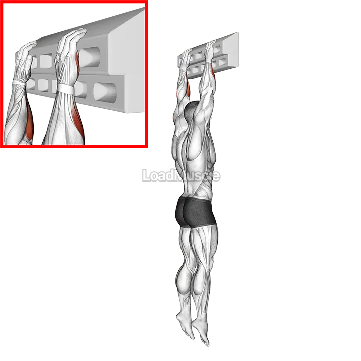 Handboard Slope Hang demonstration