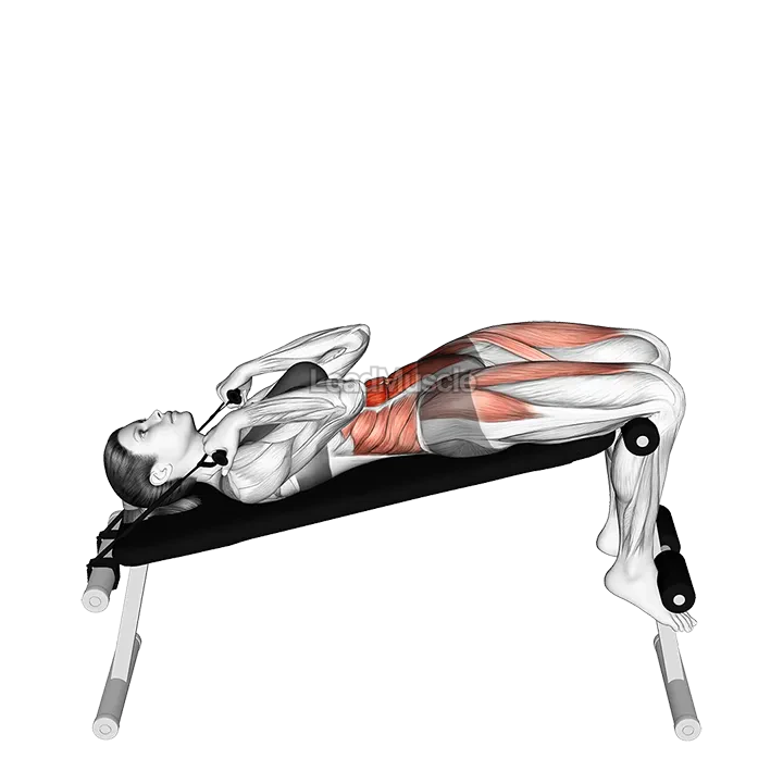 Band Decline Sit-up demonstration