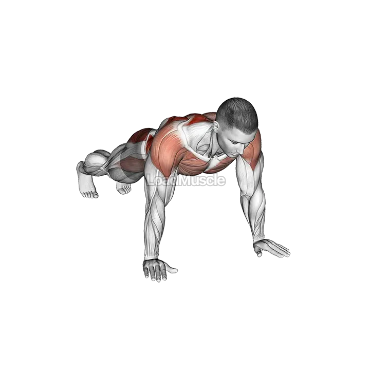 Plank Lateral Raise demonstration