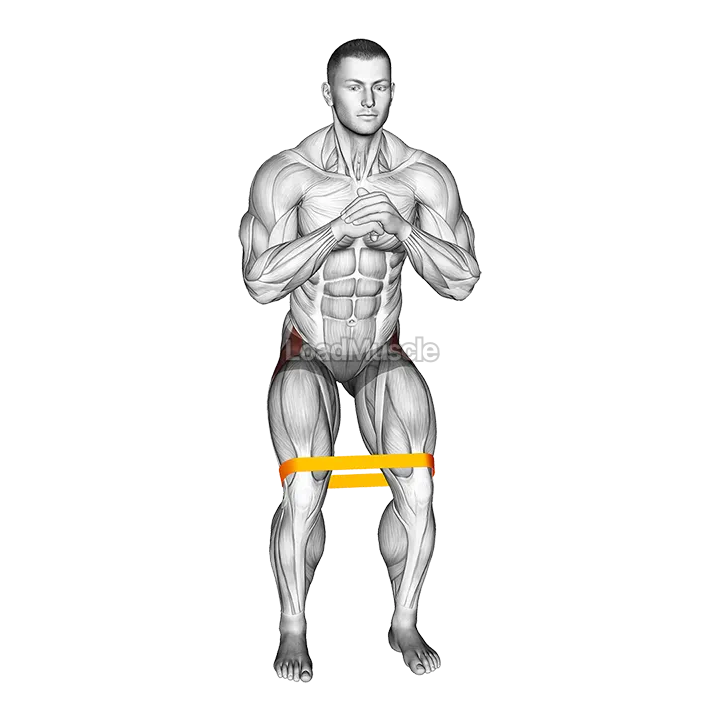 Resistance Band Standing Hip Abduction demonstration