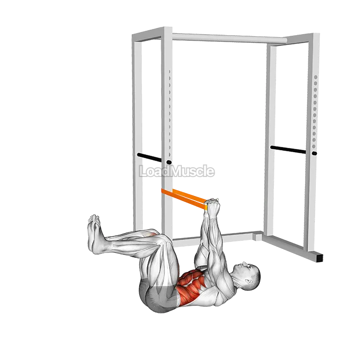 Resistance Band Anti Rotation Dead Bug demonstration