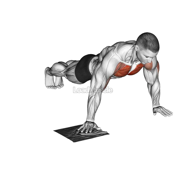 Side Push-up with Towel demonstration