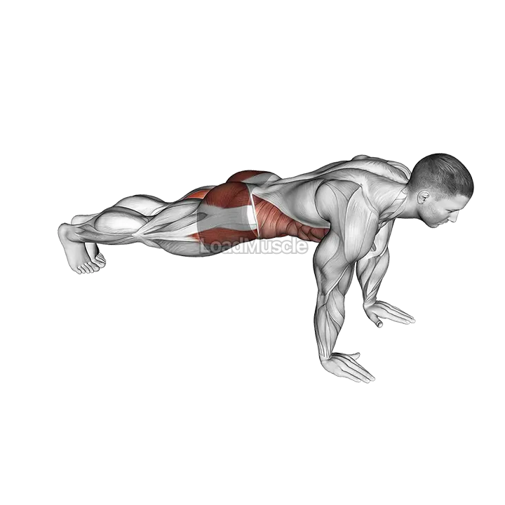 Plank Jack demonstration