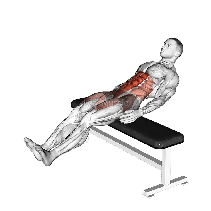 Seated Alternate Crunch demonstration