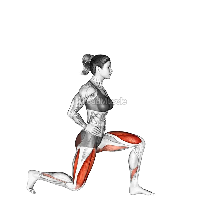 High Knees Lunge demonstration