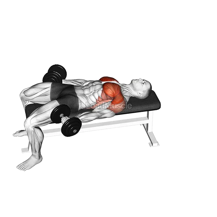 Dumbbell Flat Around the World demonstration