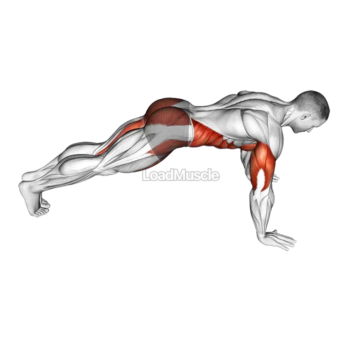 Cross Body Push-up demonstration