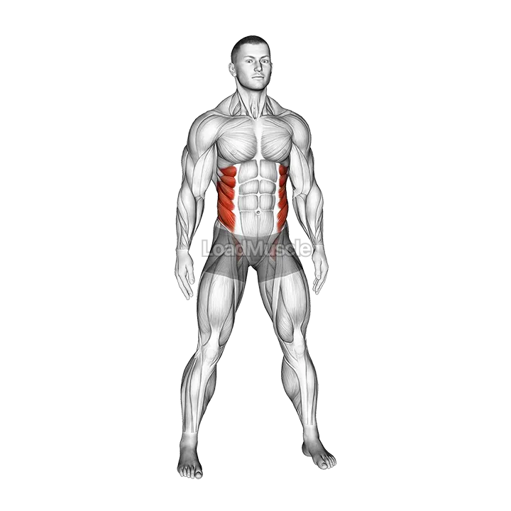 Standing Side Bend (bent arm) demonstration