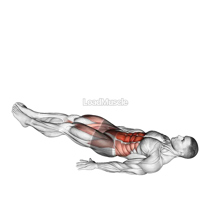 Criss Cross Leg Raises demonstration