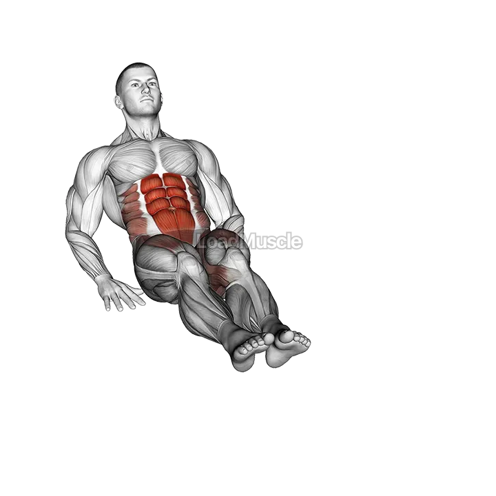 Seated 8 Leg Crunch demonstration