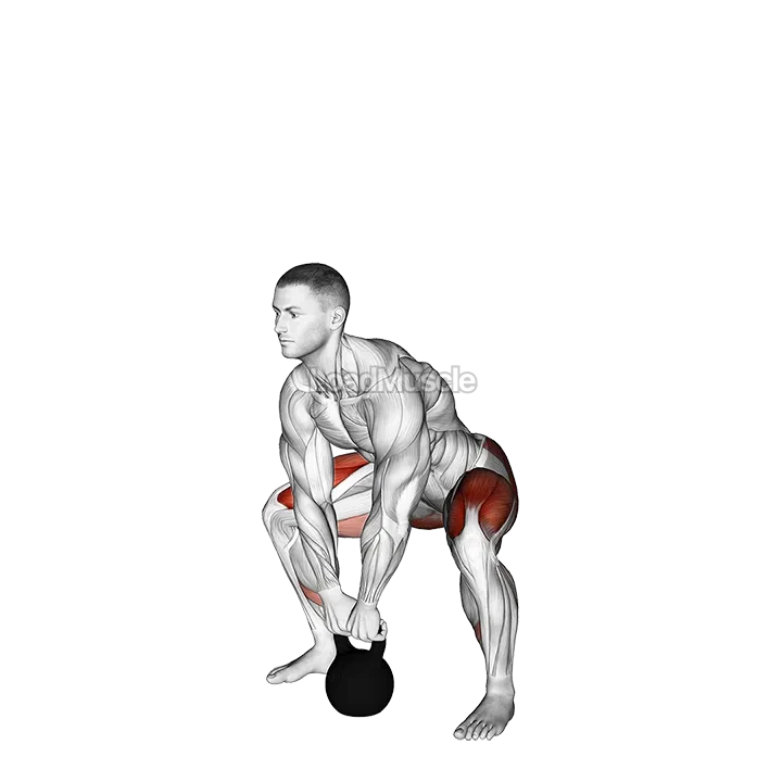 Kettlebell Sumo Deadlift demonstration