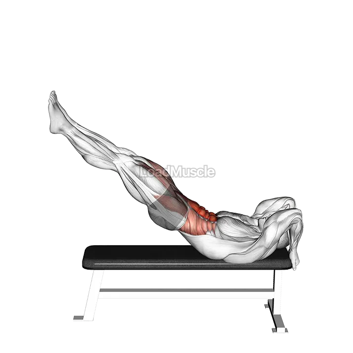 Leg Raise Dragon Flag demonstration