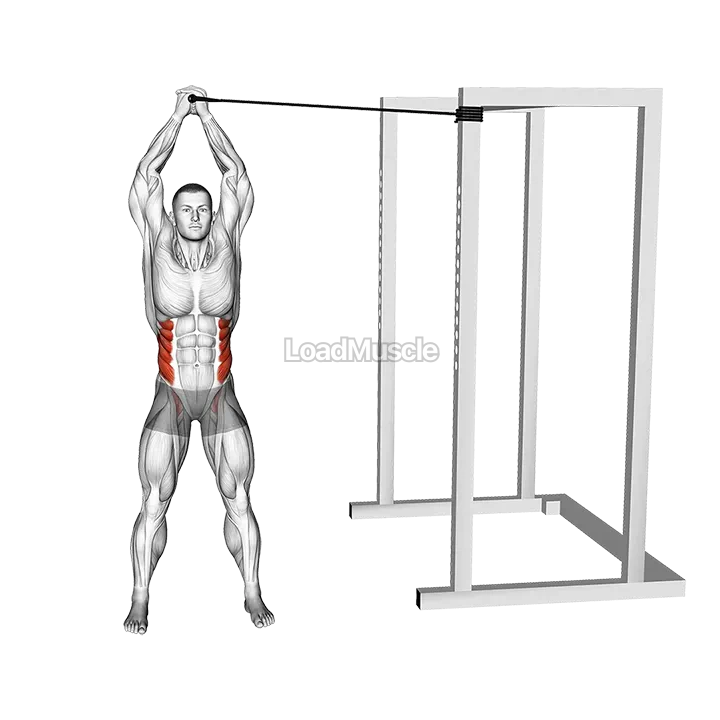 Band Overhead Side Bend demonstration