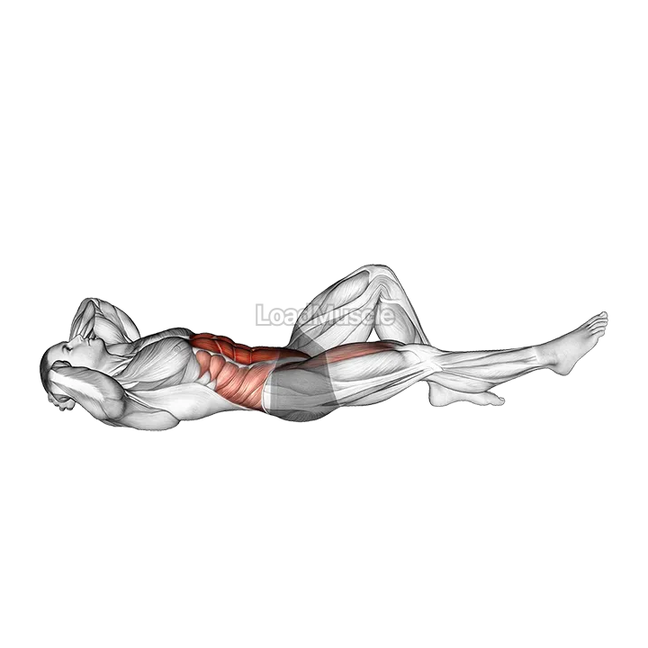 Crunch with Leg Lift demonstration