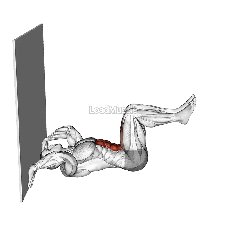 Wall Press Heel Tap demonstration