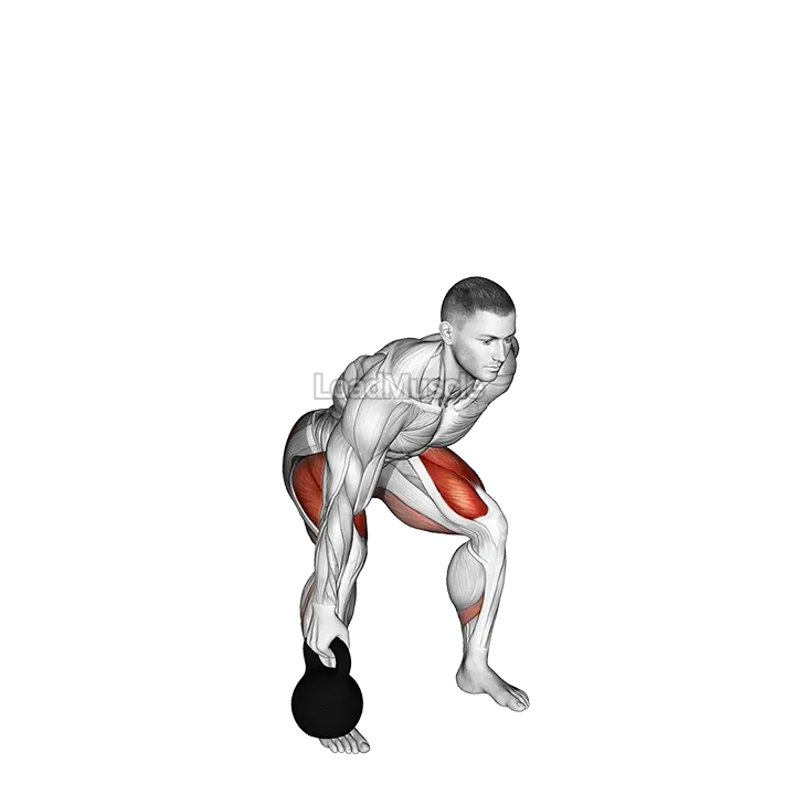 Kettlebell Suitcase Deadlift demonstration