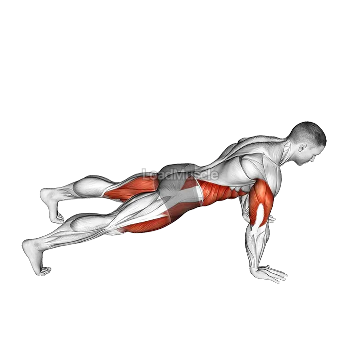 Kick Through Push-up demonstration